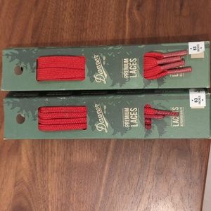 2 Pack Danner Shoe Laces Red 63'